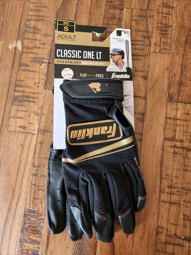 New Adult Small Franklin Pro Classic Batting Gloves