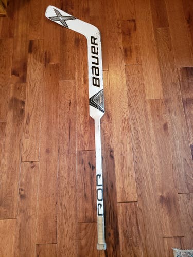 Used Intermediate Bauer Regular Vapor 1X Goalie Stick 23" Paddle