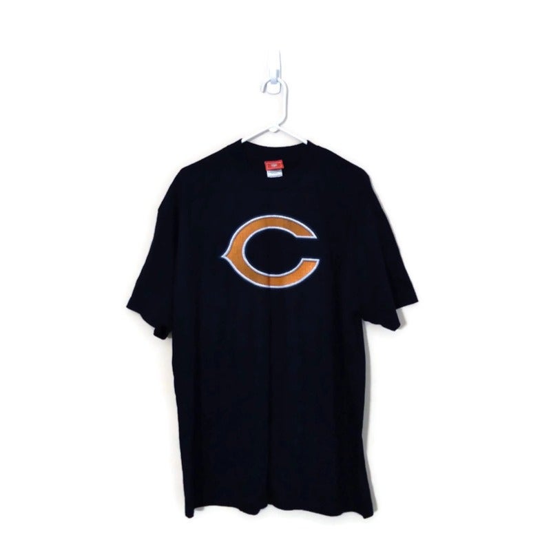 NFL Mens Chicago Bears Graphic T-Shirt, Blue, Large