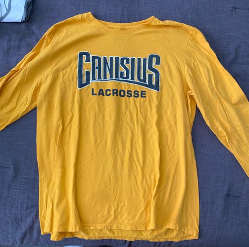 D1 Canisius Team-Issued Large Nike Cotton Long Sleeve