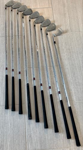 TaylorMade Rac OS 3-PW Iron Set + TaylorMade TP xFT 52° Wedge