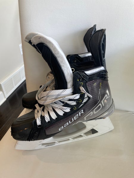 Used Bauer Regular Width Pro Stock Size 7 Vapor Hyperlite Hockey Skates