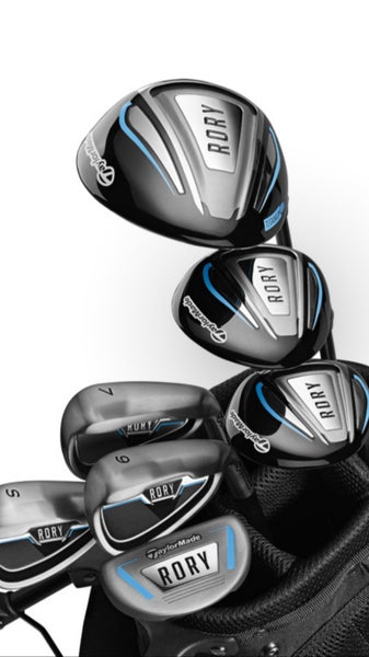 Used Junior TaylorMade "Rory" Right Handed Clubs (Full Set) Uniflex 7 Pieces