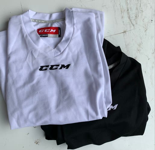 Black Used Goalie Cut CCM Jersey