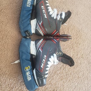 Senior Used CCM JetSpeed XTRA PRO Hockey Skates Regular Width Size 6.5