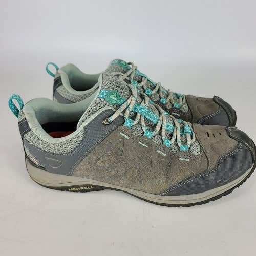 Merrell Womens Zeolite Serge Trail Hiking Shoes Castle Rock Lagoon J227252C 8.5