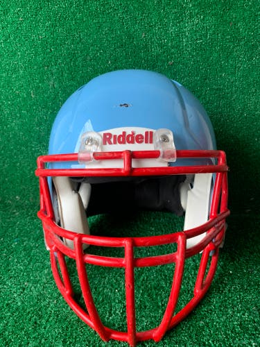 Adult Medium - Riddell Speed Football Helmet - Baby Blue