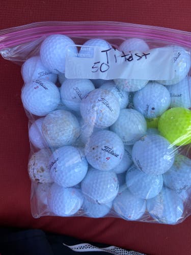 Used Titleist Balls 50 Pack