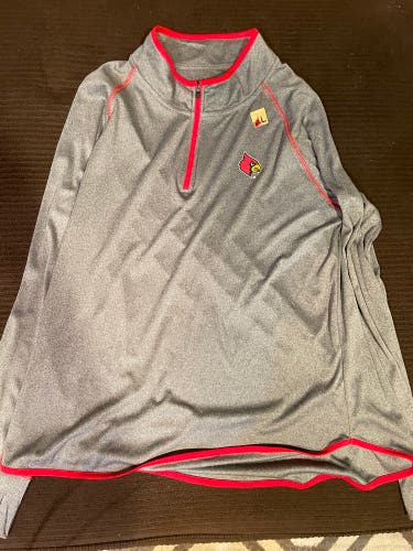 Louisville Cardinals 1/4 Zip Long Sleeve Pullover