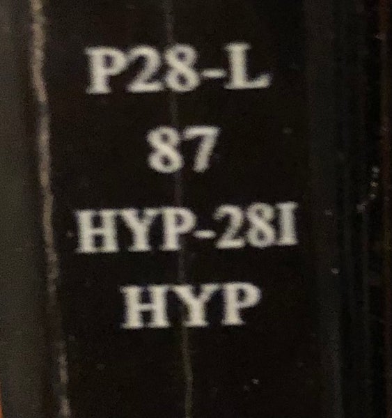New Senior Bauer Left Hand Vapor Hyperlite Hockey Stick P28 Pro Stock