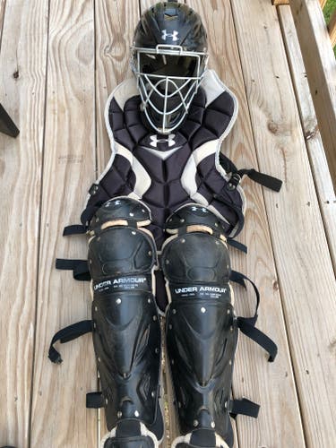 Used Under Armour Catcher's Set