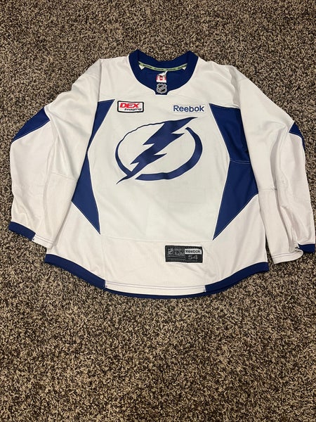 AUTHENTIC TAMPA BAY LIGHTNING PRACTICE JERSEY BRAND NEW!! REEBOK ORIGINAL  LOGO!!