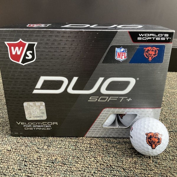 Wilson Staff Duo Optix NFL Golf Balls Green, Green Bay Packers