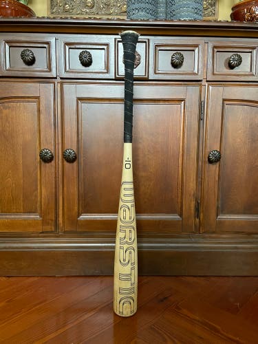 Used USSSA Certified Warstic Alloy Bonesaber Bat (-10) 19 oz 29"