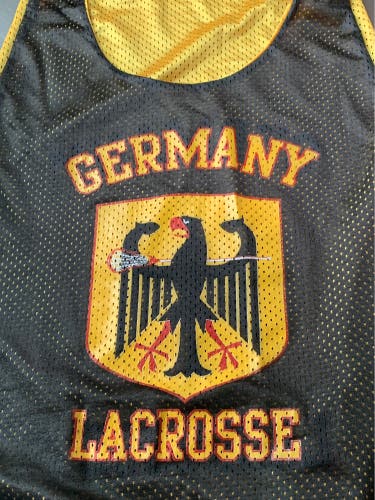 Team Germany Reversible Lacrosse Pinnie- Tribe Head Brand