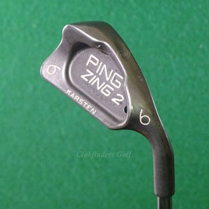 Ping Zing 2 Black Dot Single 6 Iron Karsten JZ  Steel Stiff