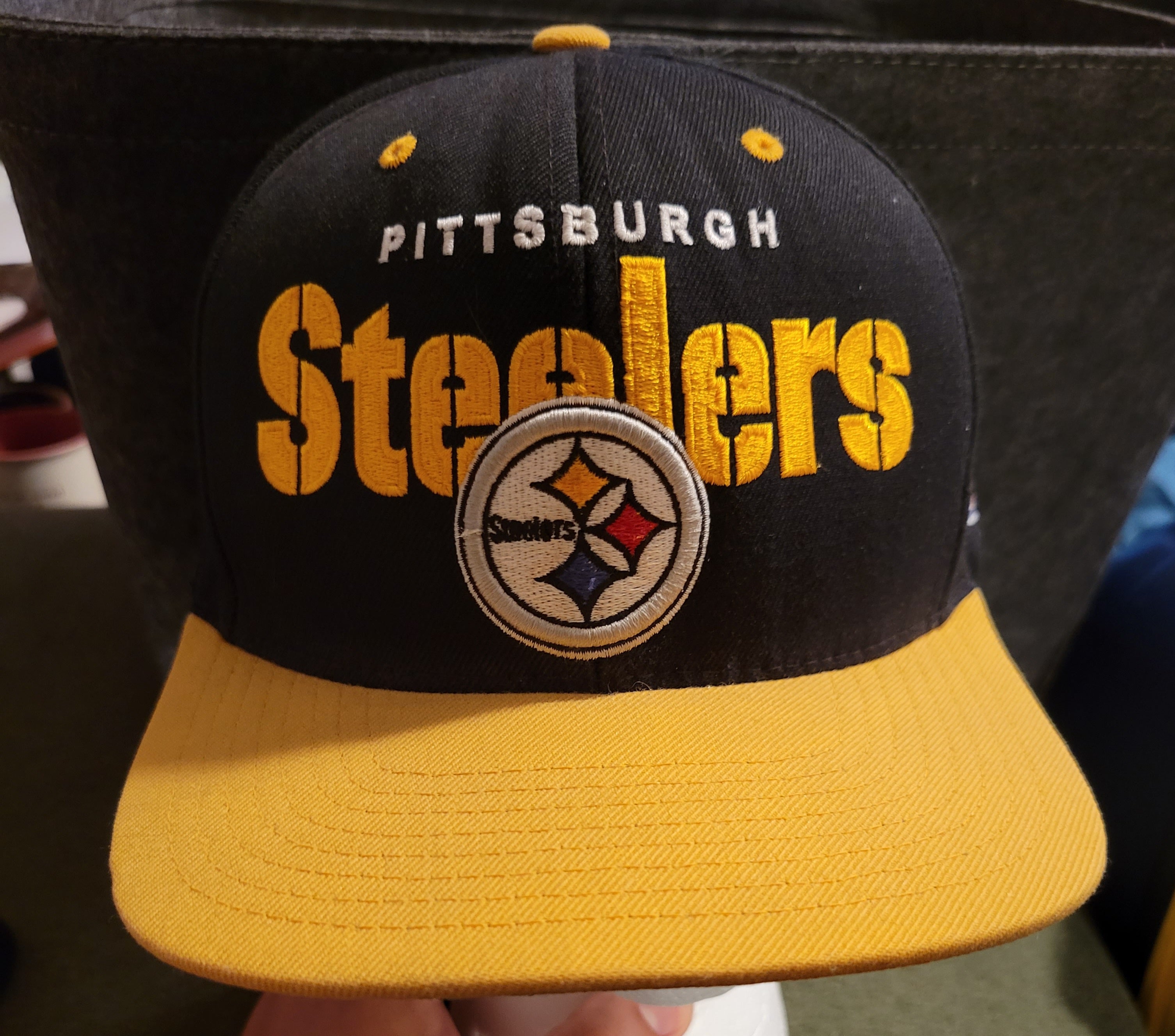 Mitchell & Ness, Accessories, Mitchell Ness Pittsburgh Steelers Hat Cap  Snapback Vintage Collection