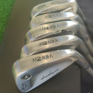 Honma Hlm-600 5-10 Iron Set (No 9) Regular Flex Graphite Shaft