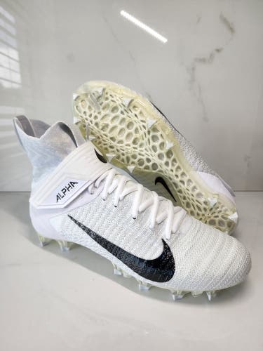 Nike Alpha Menace Elite 2 Football Cleats Flyknit Wolf Grey