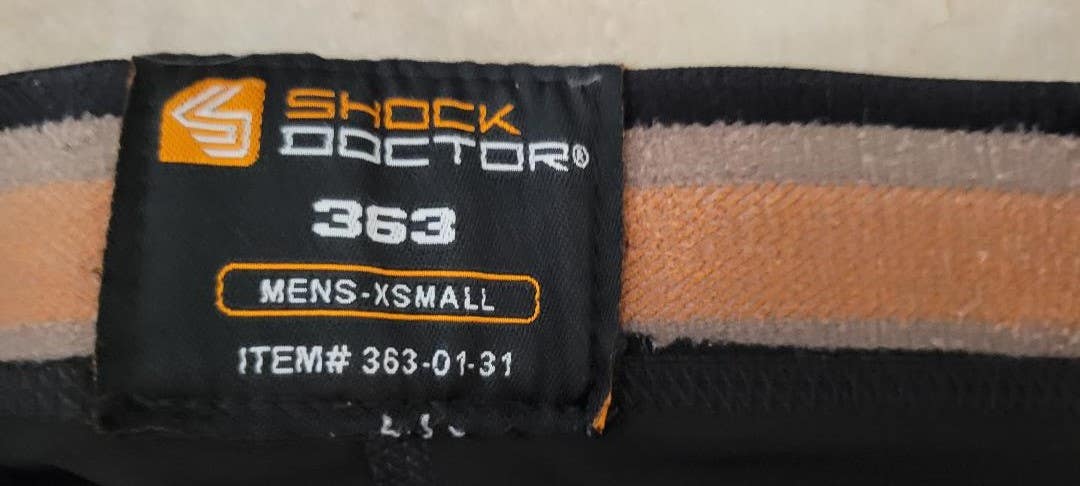 Black Used Large Shock Doctor Compression pants