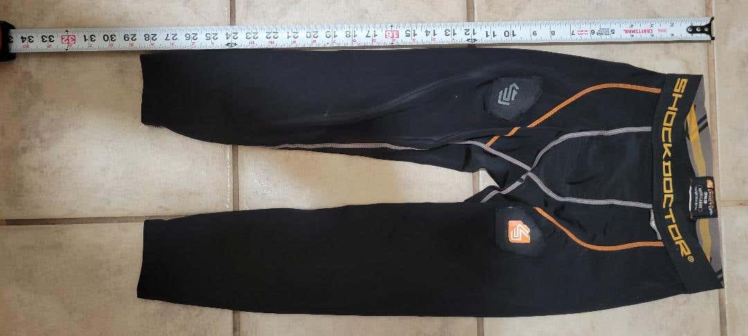 Black Used XS Shock Doctor Compression pants (363)  Men's X-small