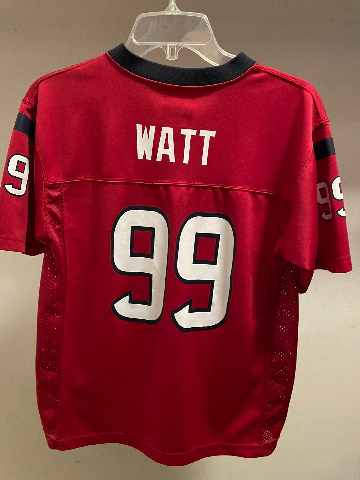 J.J. Watt # 99 Houston Texans Youth Football Jersey Large