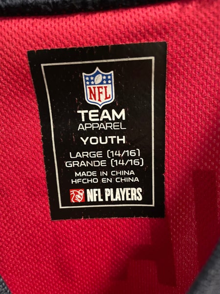 JJ Watt #99 Houston Texans NFL Red Jersey Youth L Large 14-16 Team Apparel