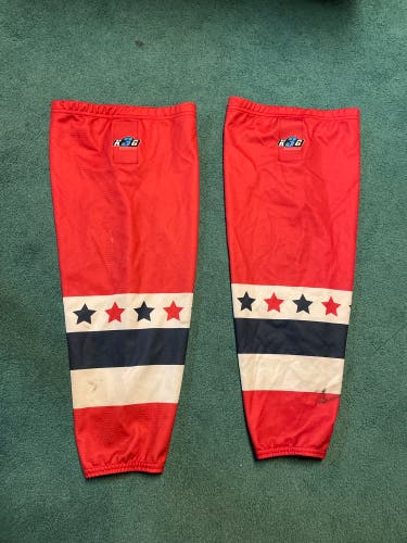 Red Used Large  Pro Stock SP EDGE STYLE Socks