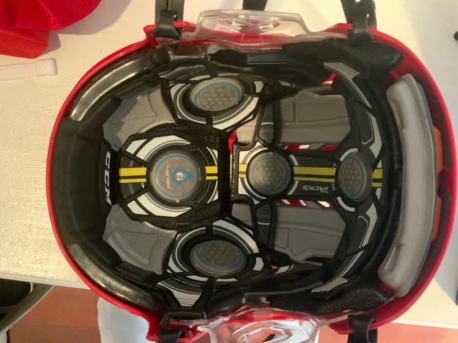 Used Small CCM Tacks 910 Helmet