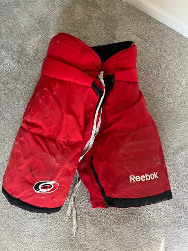 Reebok Pro Stock  Carolina Hurricanes MHP 7000 Hockey Pants Large