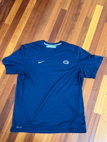 Penn State Football Team Issued Nike Dri-Fit Shirt #47 Men’s L