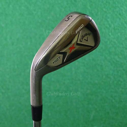 LH Callaway X-Hot Pro Single 6 Iron Precision Rifle Steel Stiff