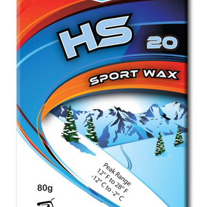 Fast Wax HS20 Sport Wax (12 to 28F) 80g
