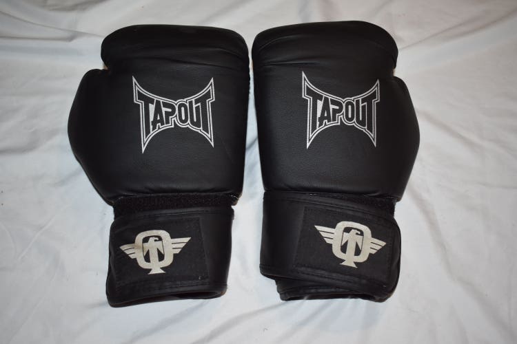 Tapout Boxing/MMA 14OZ Gloves, Black