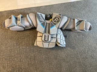 Used Senior Small Warrior Ritual G5 Goalie Chest Protector great condition