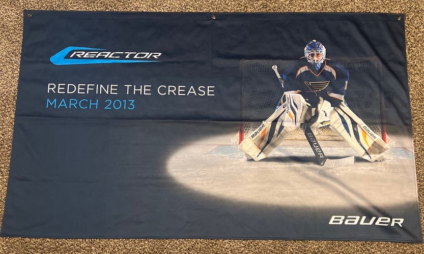 Bauer Reactor 6000 Goalie Promo Banner