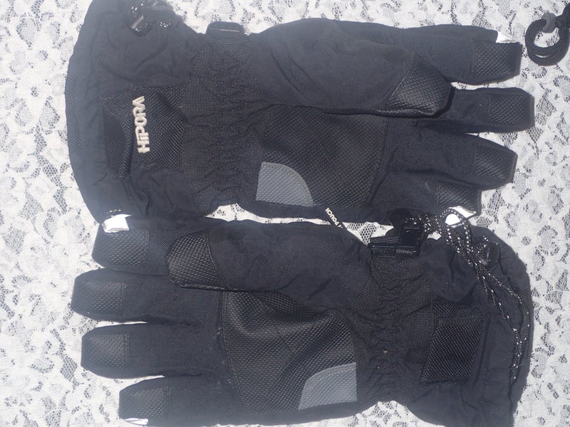 HEAD Large Black Outlast Hipora GoreTex Snow Ski/Snowboard Gloves PRE OWNED