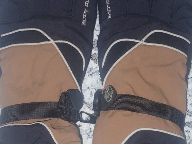 BODY GLOVE  AQUA BLOC SKI GLOVES  Black  Medium