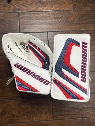 Warrior Messiah Pro Specifications Glove and Blocker