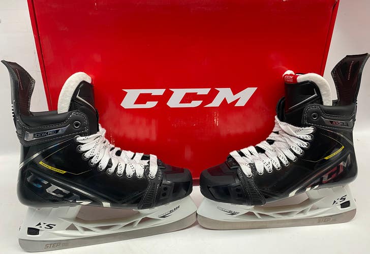 CCM Ribcor 100K Total Custom Pro Stock Hockey Skates 10 Regular Gold Brand New (8772)