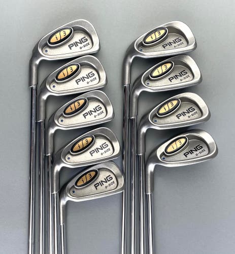 Ping i3 O-Size Iron Set 3-SW Blue Dot