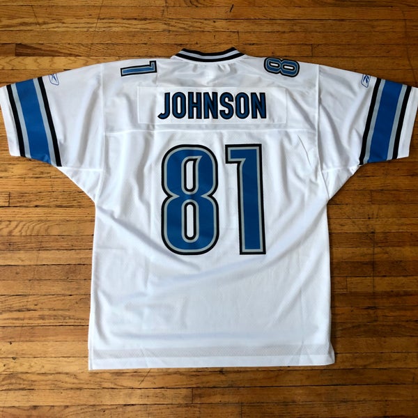 CALVIN JOHNSON MENS REEBOK JERSEY SZ 52 NEW