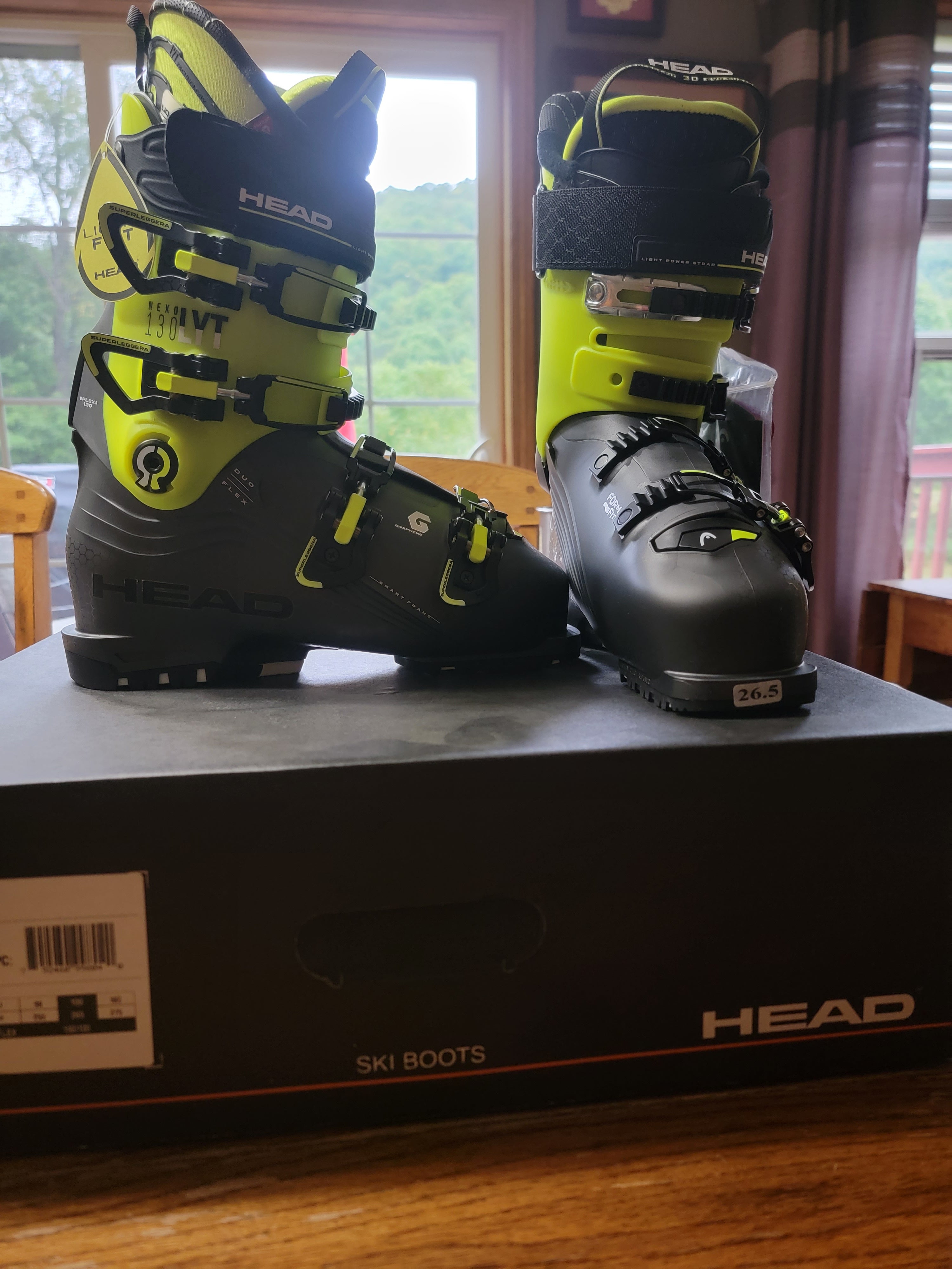 Size 14/ Mondo 32 Used Head BYS Ski Boots 