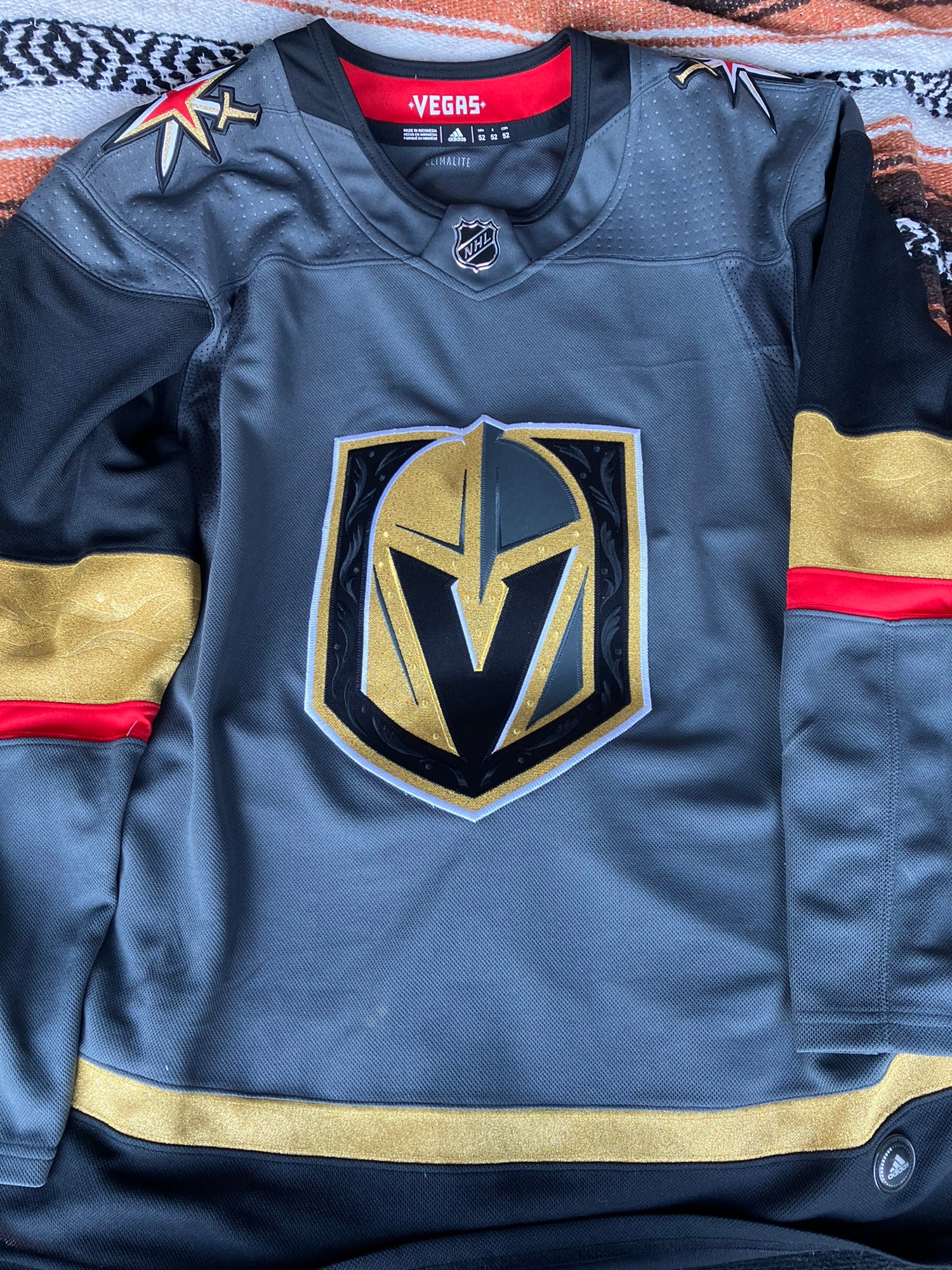 Las Vegas Golden Knights NHL Hockey Jersey (52)