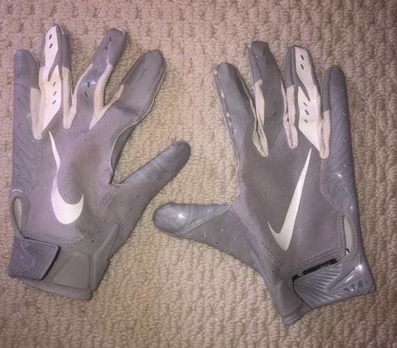 Nike Vapor Jet Gloves - Gray - Size 2XL