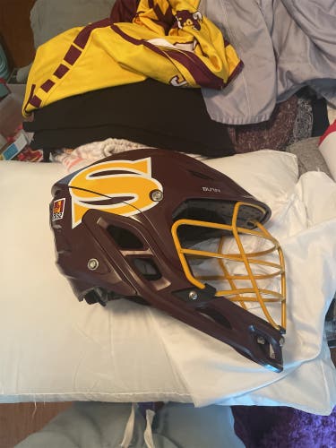 Used Player's Warrior Burn Helmet