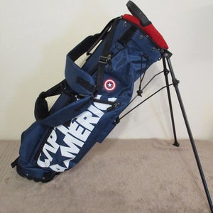 New Volvik Marvel Ultralite Golf Stand Bag "CAPTIAN AMERICA"