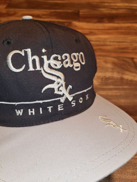 Vintage 90's Genuine Merchandise Chicago White Sox MLB Snapback Hat Black