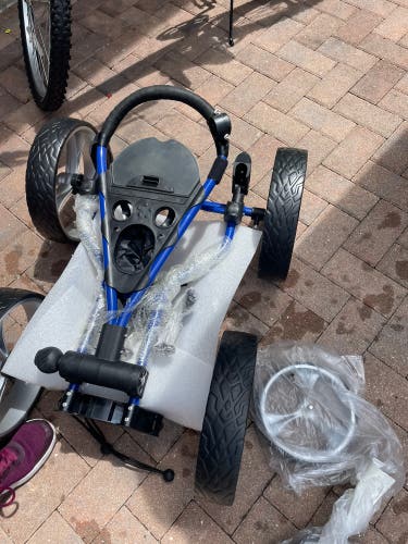 Golf caddy cart 4 wheeler  new