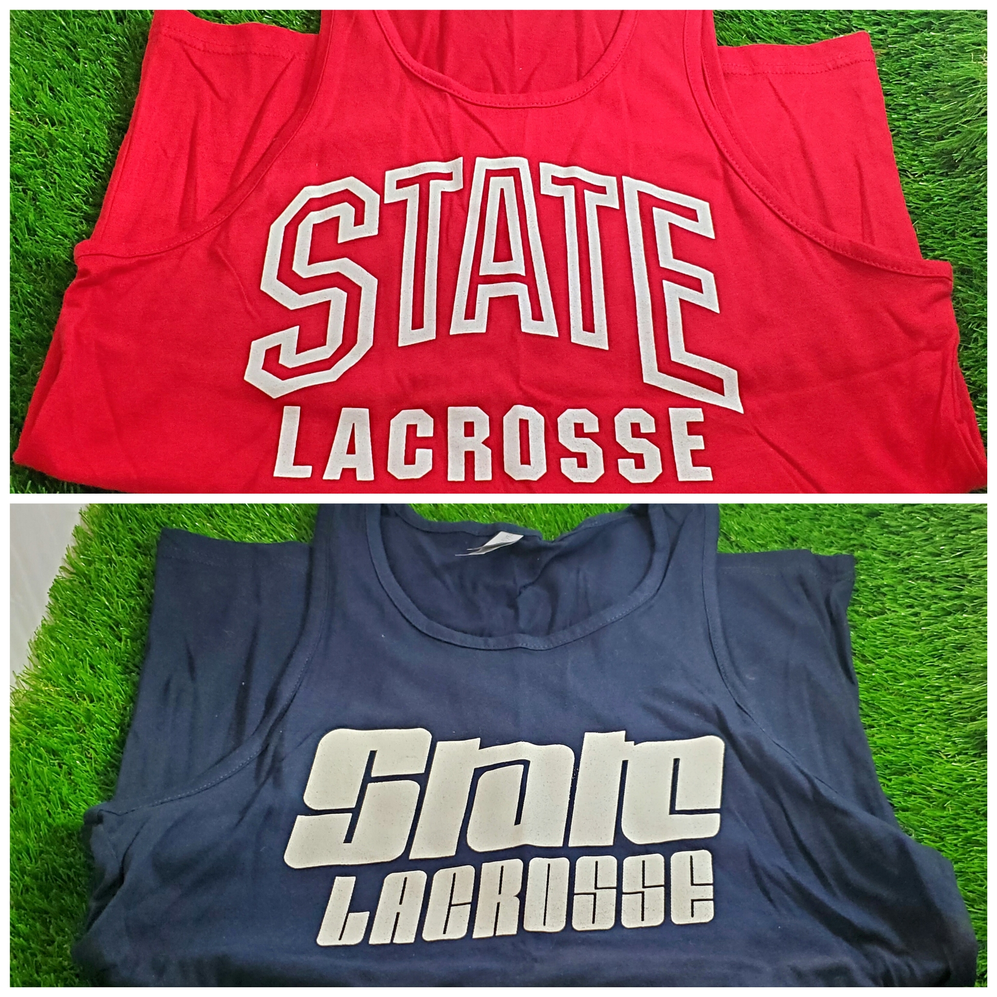 New State Lacrosse Tank Top T Shirt
